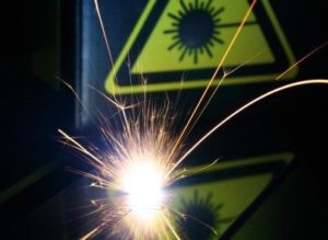Lasergravur Detailaufnahme